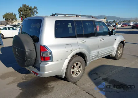 2001 Mitsubishi Montero Limited z USA, uszkodzony, nr VIN JA4MW51R91J012048